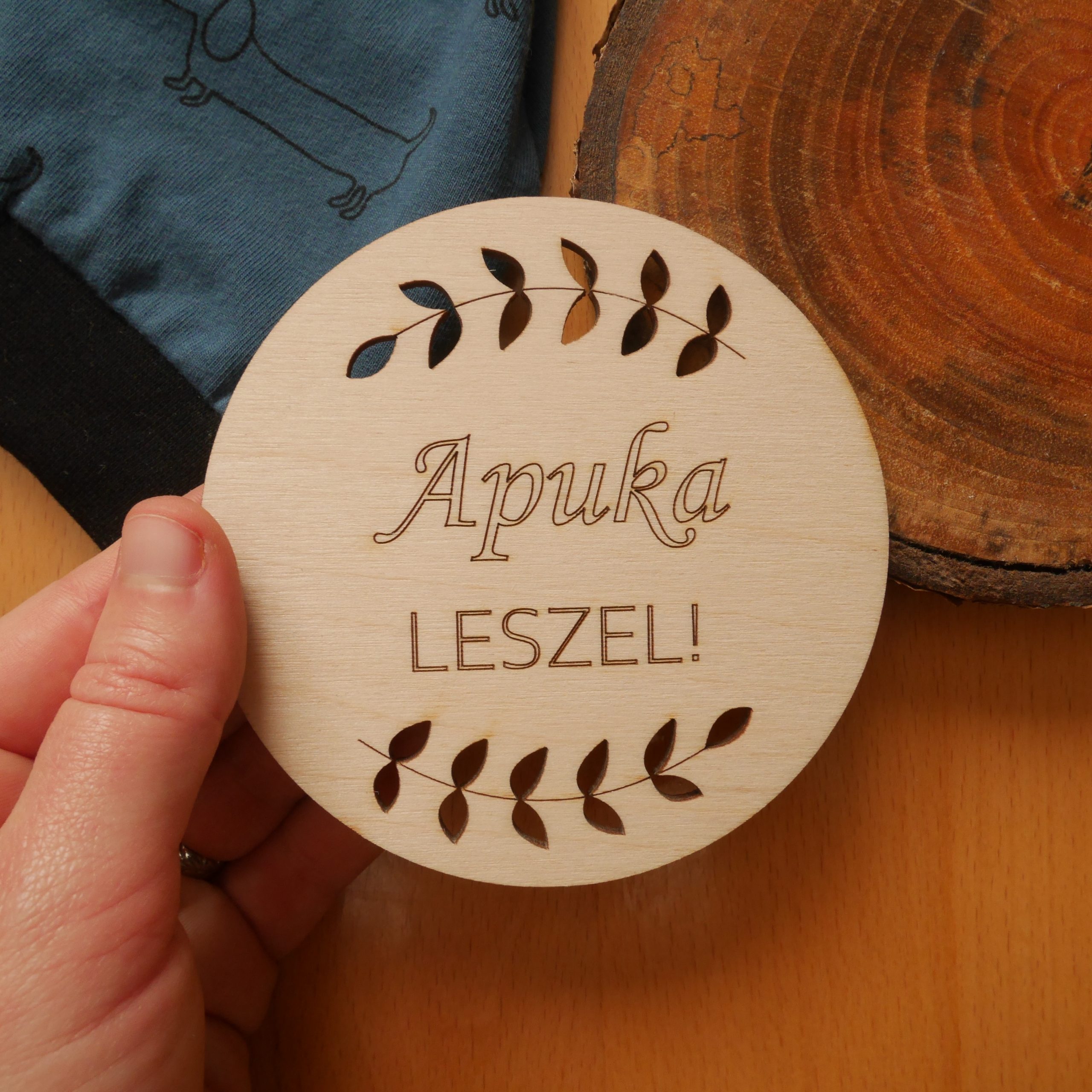 Apuka leszel - bababejelentő korong - Image 3
