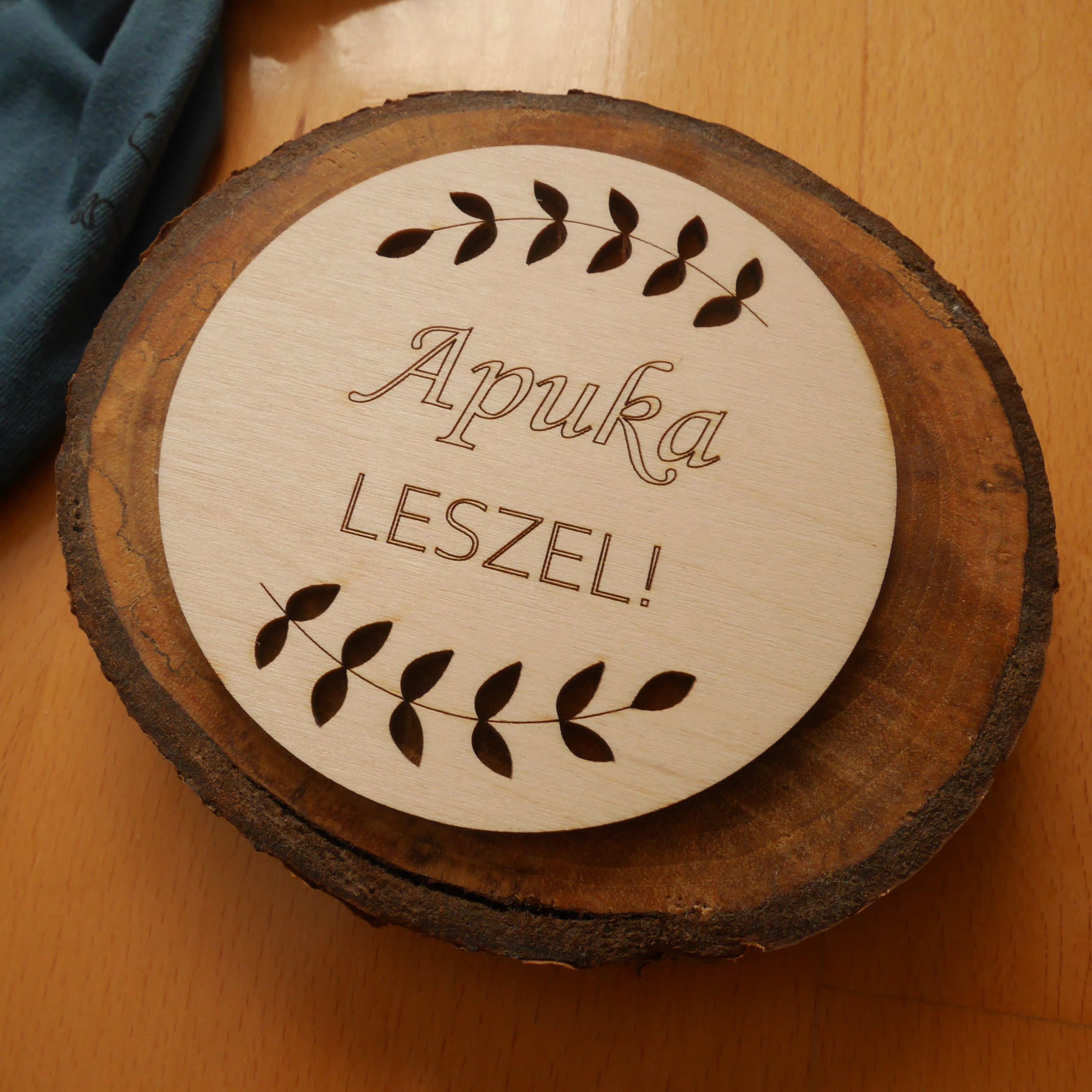 Apuka leszel - bababejelentő korong - Image 2