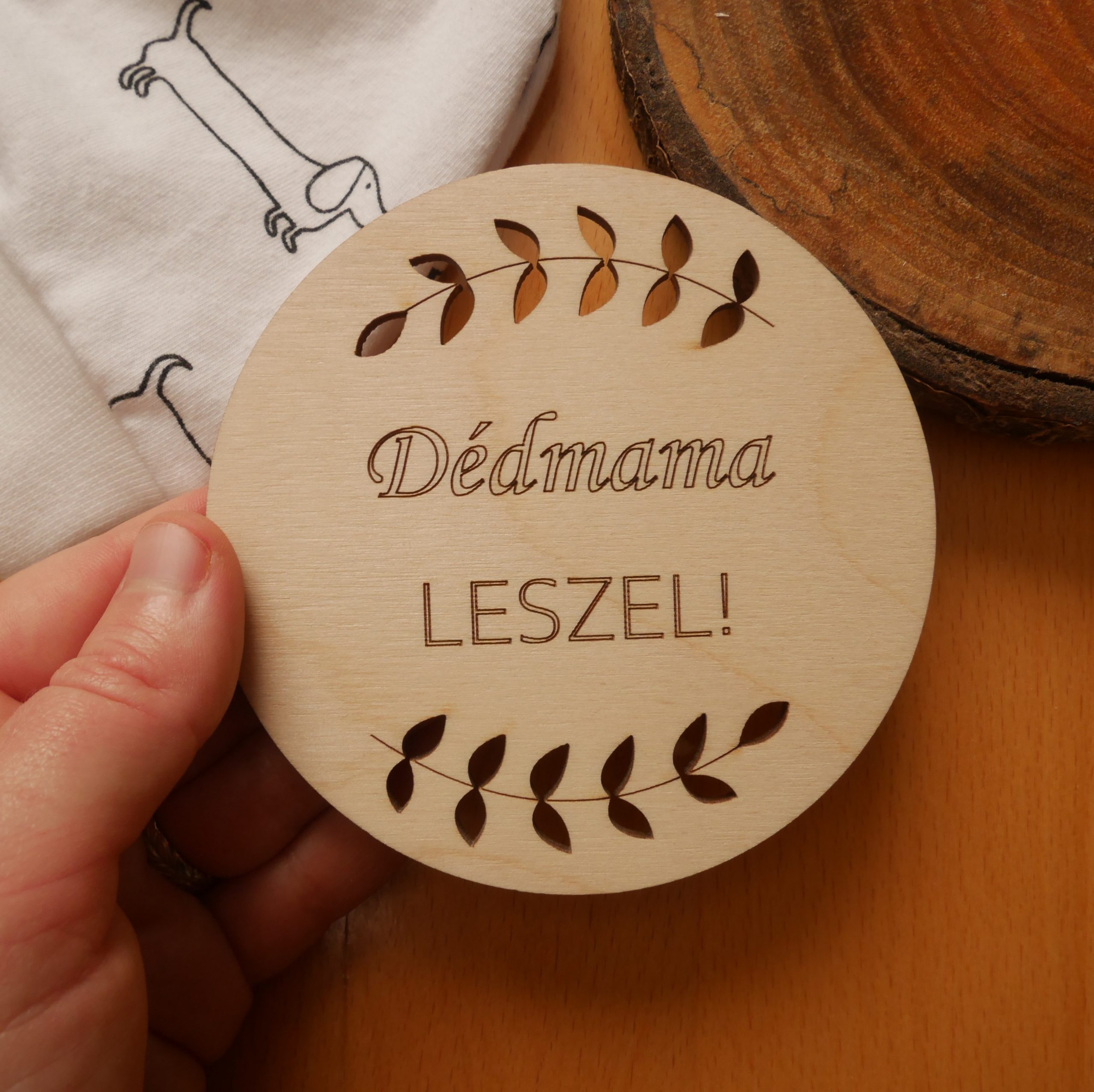 Dédmama leszel - bababejelentő korong - Image 3
